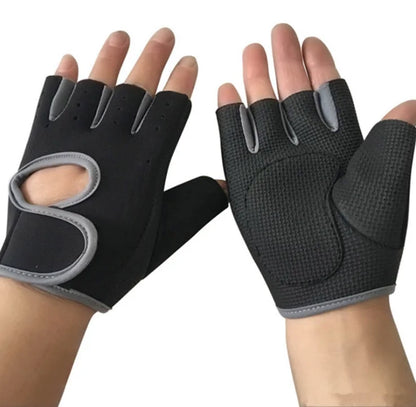 Anti-Slip Half Finger Gym Gloves